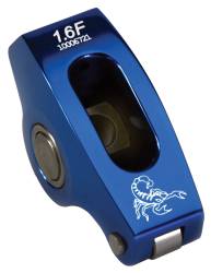 Scorpion Racing Products - Scorpion Racing 1037 1.5 SBC 3/8 Narrow Body Blue Race Rocker Arms 16Pc Set - Image 1