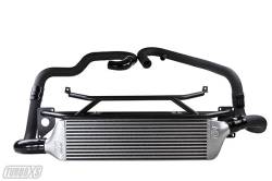 Turbo XS - Turbo XS STI15-FMIC-BLK Front Mount Intercooler Kit - Image 1