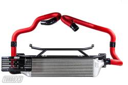Turbo XS - Turbo XS STI15-FMIC Red Front Mount Intercooler Kit - Image 2