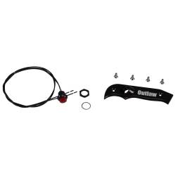 TCI Automotive - TCI 618008 Outlaw Shifter Handle w/Push-Button Switch - Image 1