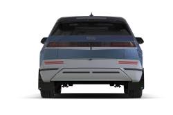 Rally Armor - Rally Armor MF87-BAT-BLK-PBL Black Mud Flap White Logo - Image 2