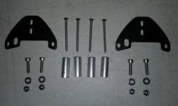 Quake LED - Quake LED QBJ910 Sport Fog Brackets Pair for Jeep JL - Image 1