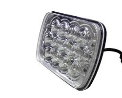 Quake LED - Quake LED QTE463 5x7" 39W High/Low Headlight for Jeep YJ/XJ Tempest Series - Image 2