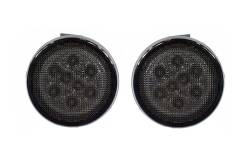 Quake LED - Quake LED QTE675 Front Grille Turn Signal Lights for Jeep Wrangler JK - Image 1