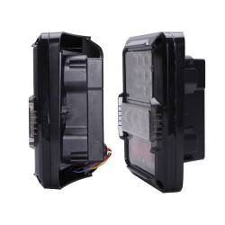 Quake LED - Quake LED QTE943 White Out LED Taillights for 07-18 Jeep Wrangler JK - Image 2