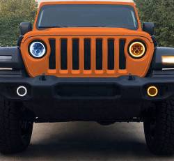 Quake LED - Quake LED QTE962 DRL Halo Turn Signal Headlight & Fog Light Set for JL - Image 2