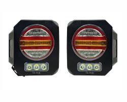 Quake LED - Quake LED QTE1042 Tech Taillight for Jeep Wrangler JL - Image 1