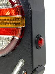Quake LED - Quake LED QTE1041 Metal Tek Taillight for 07-18 Jeep Wrangler JK - Image 2