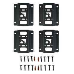 BuiltRight Industries - BuiltRight Industries 104104 Boxlink Replacement Mounting Plates 4Pc Kit - Image 1