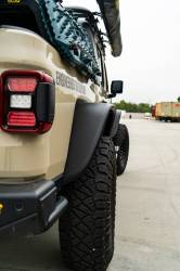 Smittybilt - Smittybilt 77854 XRC Rear Tube Fender Textured Black for 20-26 Jeep Gladiator JT - Image 7