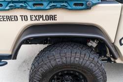 Smittybilt - Smittybilt 77854 XRC Rear Tube Fender Textured Black for 20-26 Jeep Gladiator JT - Image 9