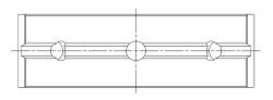 ACL Race Series - ACL Race 5M8088H-STD Crankshaft Bearing for Lexus/Toyota 285 - Image 2