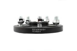 ISC Suspension - ISC Suspension ISC-WSFD15B Black Wheel Spacer 5x108 15mm Thick Pair - Image 2