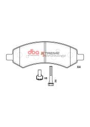 Disc Brakes Australia - Disc Brakes Australia DB7991XP DBA Xtreme Performance Front Brake Pads - Image 1