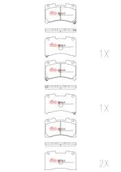 Disc Brakes Australia - Disc Brakes Australia DB15147RP DBA Race Performance Front Brake Pads - Image 1
