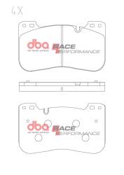 Disc Brakes Australia - Disc Brakes Australia DB15302RP DBA Race Performance Front Brake Pads - Image 1
