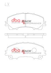 Disc Brakes Australia - Disc Brakes Australia DB2341RP DBA Race Performance Front Brake Pads - Image 1