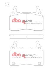 Disc Brakes Australia - Disc Brakes Australia DB2358ARP DBA Race Performance Front Brake Pads - Image 1