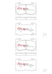 Disc Brakes Australia - Disc Brakes Australia DB2400RP DBA Race Performance Front Brake Pads - Image 1