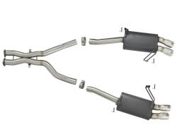 aFe Power - aFe 49-36339-P 2.5" SS Cat-Back Exhaust System for 06-08 BMW Z4 3.2L - Image 5