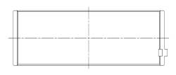 ACL Race Series - ACL Race 4B1510H-STD Connecting Rod Bearing - Image 2