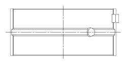 ACL Race Series - ACL Race 7M1172HX-STD Crankshaft Bearing for Nissan 146/156//157 - Image 2