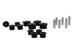 Whiteline - Whiteline W73819 Leaf Spring & Shackle Bushing Kit Rear for Jeep - Image 1