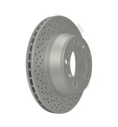 HELLA Brakes - HELLA Pagid 355121942 Disc Brake Rotor - Image 1