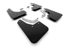Rally Armor - Rally Armor MF137-UR-BLK-MBK Black Mud Flap/Metallic Black Logo - Image 1