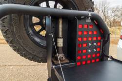 Smittybilt - Smittybilt 8800 Defender Hitch Mounted Swing-Out Tire Carrier - Image 3