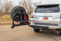 Smittybilt - Smittybilt 8800 Defender Hitch Mounted Swing-Out Tire Carrier - Image 5