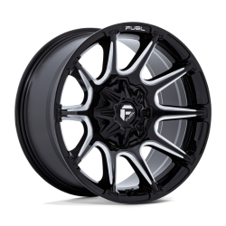 Fuel 1PC - Fuel Off Road FC880 SUPER C 22x10 6x135/5.5 -18mm Black/Milled FC880BE22106718N - Image 1