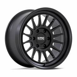 KMC - KMC Wheels KM447 IMPACT FORGED MONOBLOCK 18x9 6x5.5 18mm Black KM447MX18906818 - Image 1