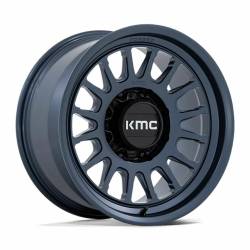 KMC - KMC Wheels KM452 IMPACT FORGED MONOBLOCK 18x9 8x6.5 18mm Blue KM452LX18908018 - Image 1