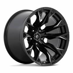 Fuel 1PC - Fuel Off Road D803 FLAME 20x10 5x5.5 -18mm Gloss Black/Milled D8032000B447 - Image 1