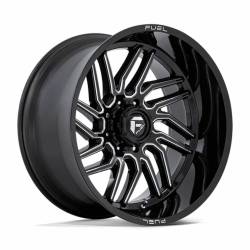 Fuel 1PC - Fuel Off Road D803 FLAME 20x12 5x5.5 -44mm Gloss Black/Milled D8032020B447 - Image 1