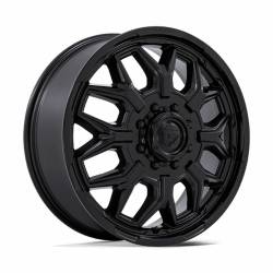 Fuel 1PC - Fuel Off Road D871 FLUX DUALLY 20x8.25 8x6.5 -246mm Blackout D87120827245 - Image 1