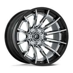Fuel 1PC - Fuel Off Road FC403 BURN 20x9 5x5.0 1mm Chrome/Gloss Black FC403PB20905001 - Image 1