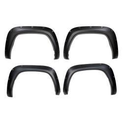 TrailFX - TrailFX TFT3004S Pocket Fender Flares 1.75" Front/Rear Black 4PC Ext - Image 1