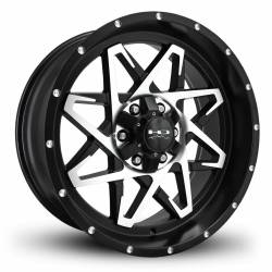 HD Wheels - HD Wheels Caliber 20x9 6x5.5 6x135 -10mm Satin Black/Machined CA209066-10SBM - Image 1