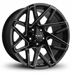 HD Wheels - HD Wheels Canyon 20x10 5x5.5 5x5.0 -25mm Gloss Black/Milled CY201056-25GB-M - Image 1