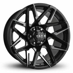 HD Wheels - HD Wheels Canyon 20x10 5x5.5 5x5.0 -25mm Satin Black/Red CY201056-25ML3-R - Image 1
