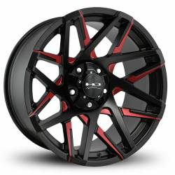 HD Wheels - HD Wheels Canyon 20x10 5x5.5 5x5.0 -25mm Satin Blue/Black CY201056-25ML3-BL - Image 1