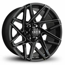 HD Wheels - HD Wheels Canyon 20x10 6x5.5 6x135 -25mm Gloss Black/Milled CY201066-25GB-M - Image 1