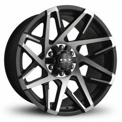 HD Wheels - HD Wheels Canyon 20x10 6x5.5 6x135 -25mm Satin Black/Machined CY201066-25SBM - Image 1