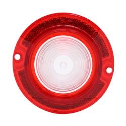 Trim Parts - Trim Parts A2260 1963 Chevrolet Impala Red Back Up Light Lens w/o Trim EACH - Image 1
