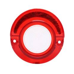 Trim Parts - Trim Parts A2360 1964 Chevrolet Impala Red Back Up Light Lens w/o Trim EACH - Image 1