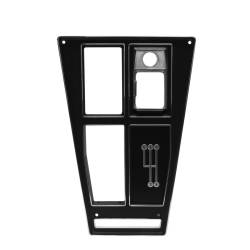 Trim Parts - Trim Parts 5470 1972-76 Corvette Console Plate Assembly 4-Speed Air EACH - Image 1