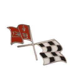 Trim Parts - Trim Parts 1450 1957 Full-Size Chevrolet Fuel Injection Front Fender X-Flags PR - Image 4