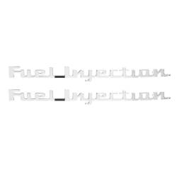 Trim Parts - Trim Parts 1452 "Fuel Injection" Front Fender Emblem for 1957 Chevrolet Corvette - Image 1